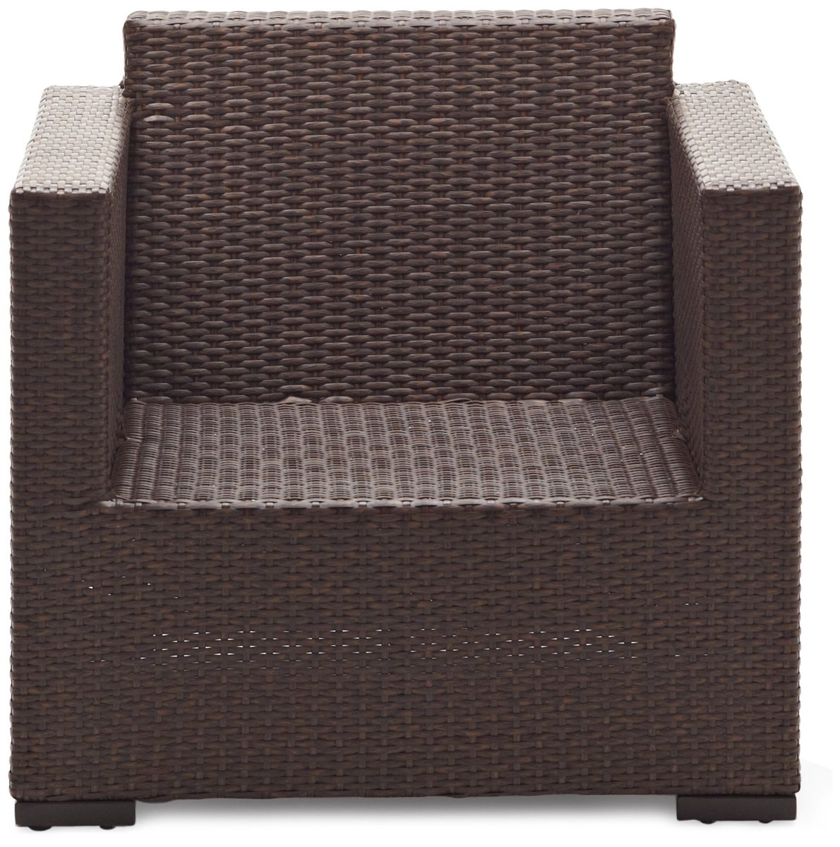 Strathwood Griffen All-Weather Garden Furniture  Garden Furniture - Wicker / Poly Rattan Chair Dark Brown