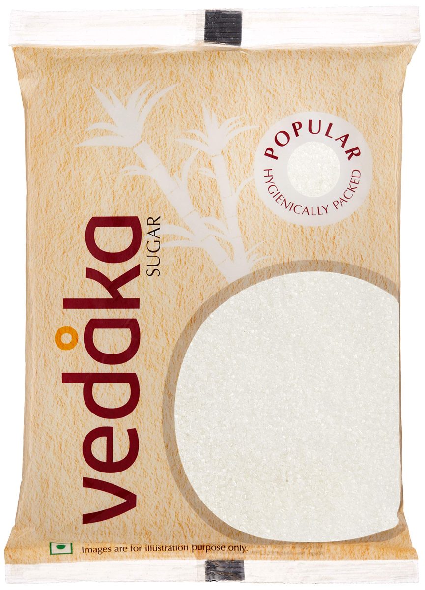 Amazon Brand - Vedaka Popular Sugar, 1kg