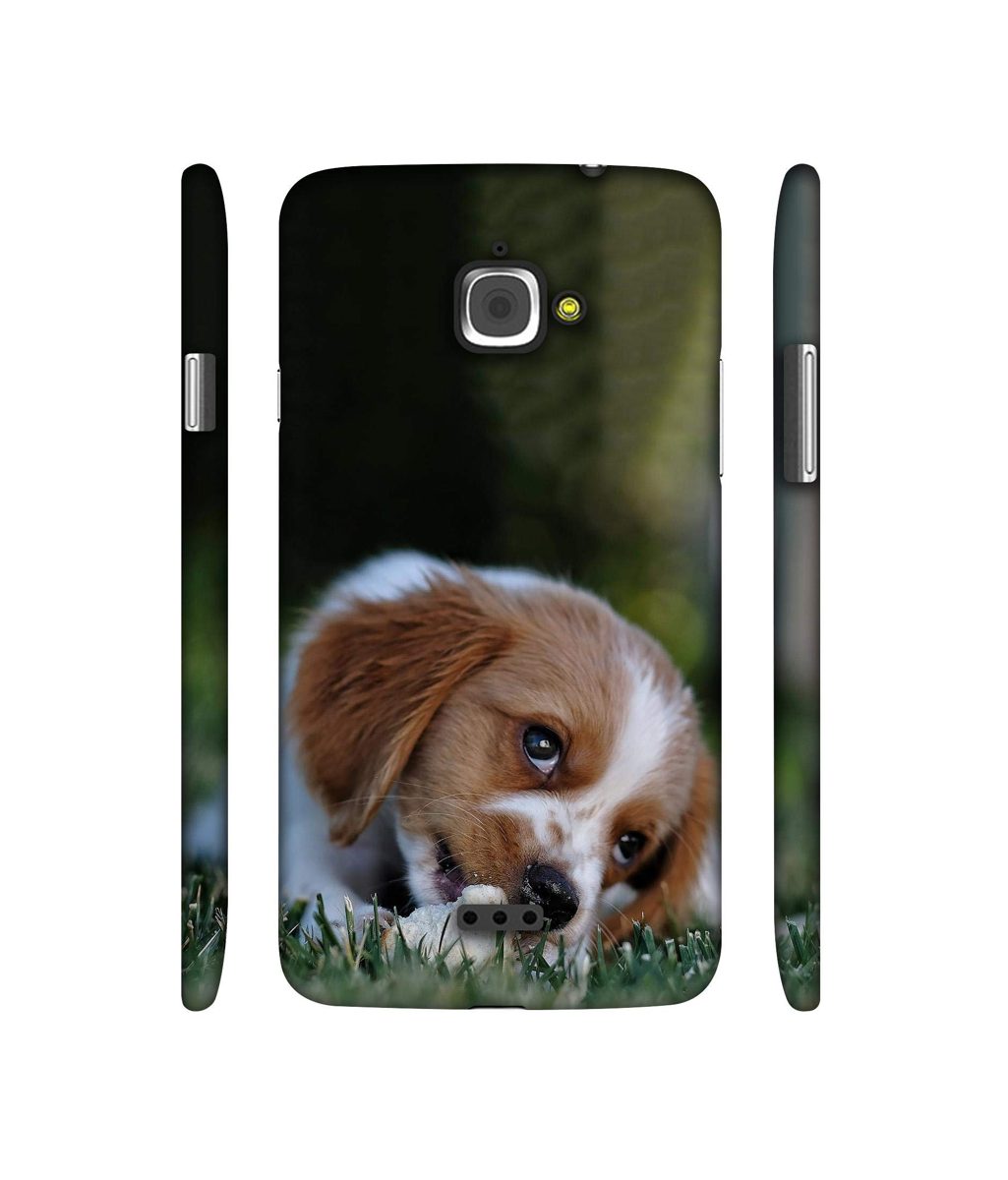 Amazon Brand - Solimo Designer Cute Puppy 3D Printed Hard Back Case Mobile Cover for InFocus M350