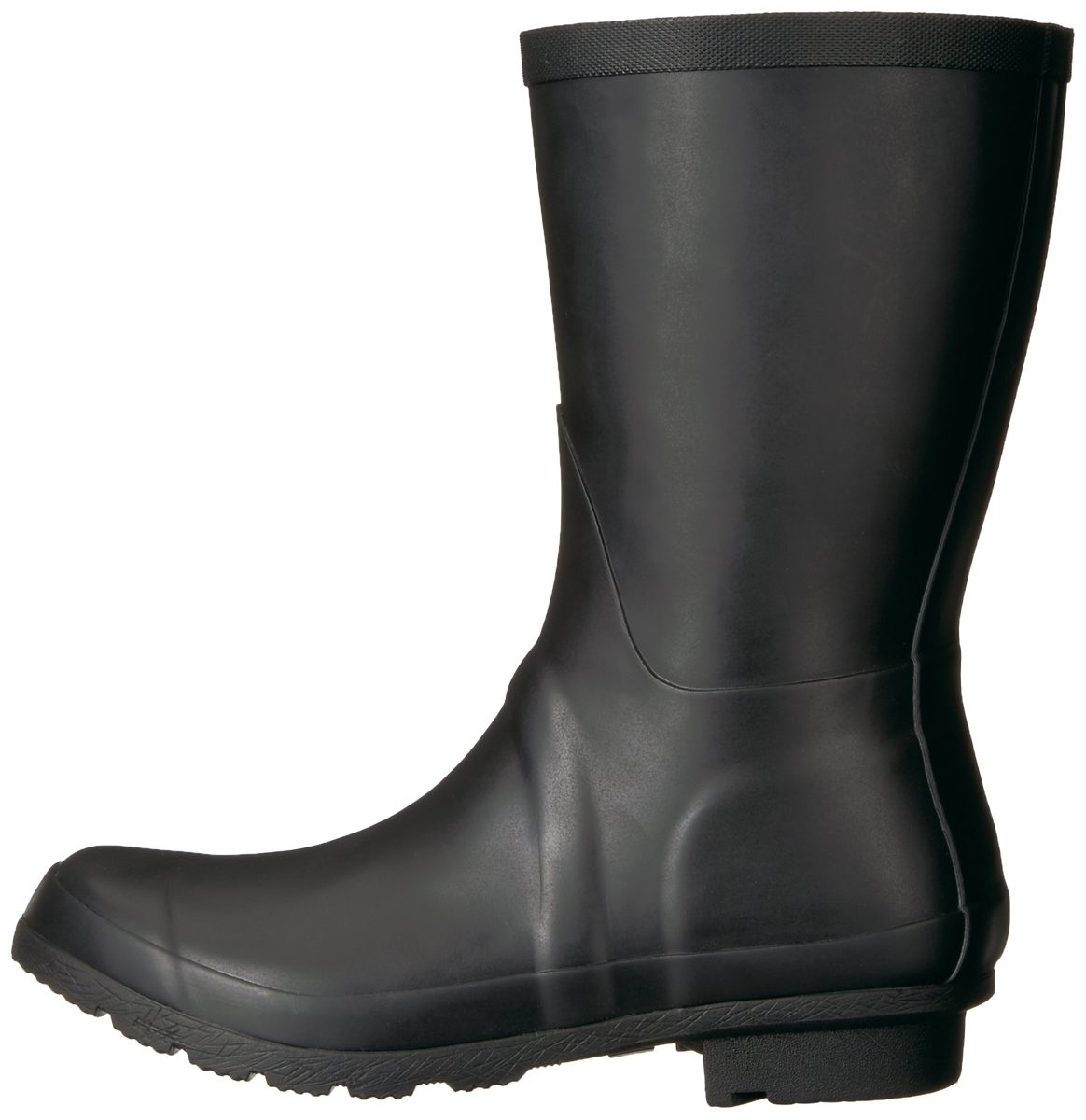 Amazon Brand - 206 Collective Women's Linden Mid Rain Boot, Black, 8 B US
