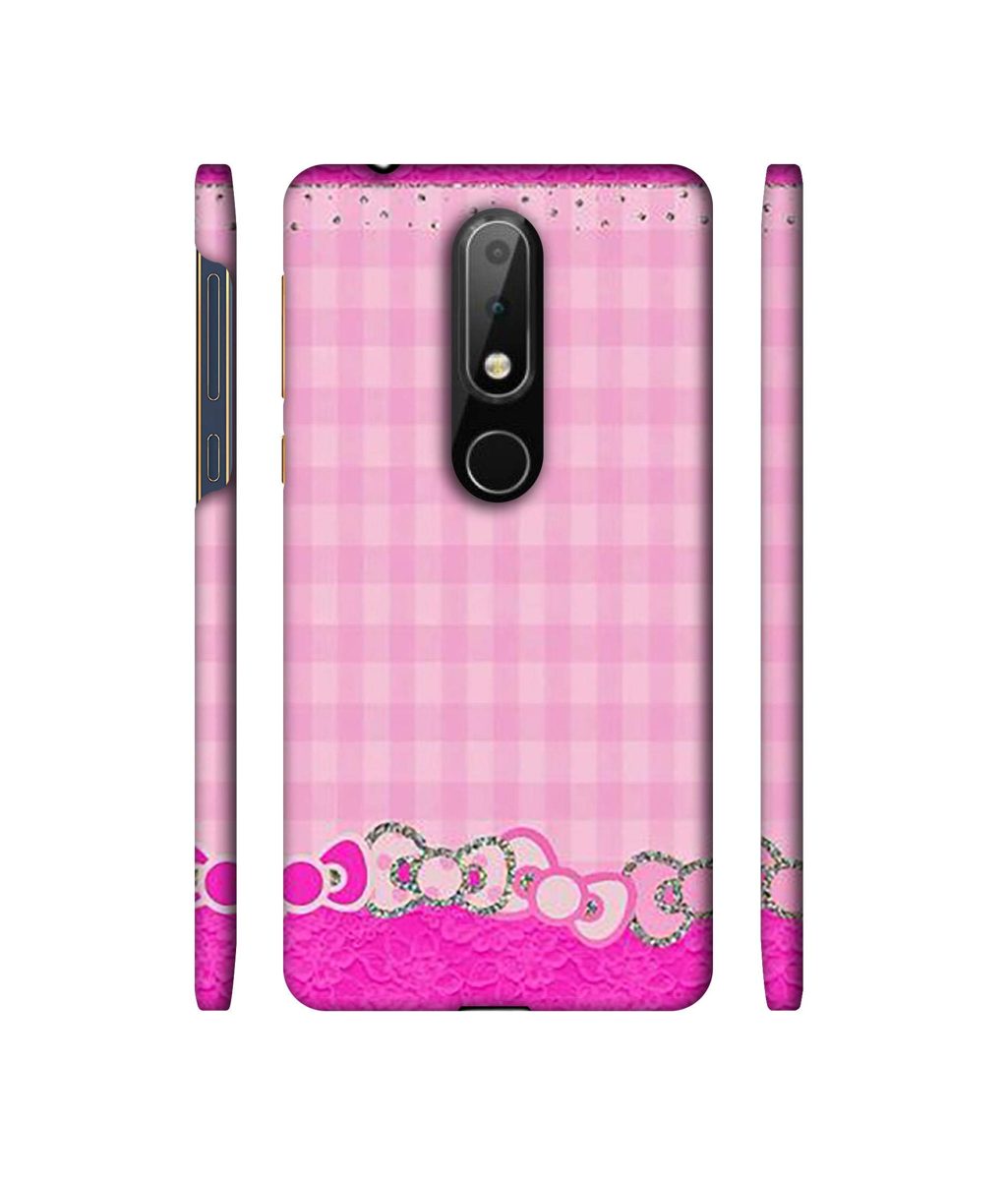 Amazon Brand - Solimo Designer Cloth Print 3D Printed Hard Back Case Mobile Cover for Nokia 6.1 Plus