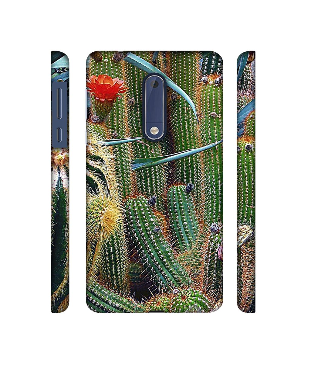 Amazon Brand - Solimo Designer Cactus 3D Printed Hard Back Case Mobile Cover for Nokia 5