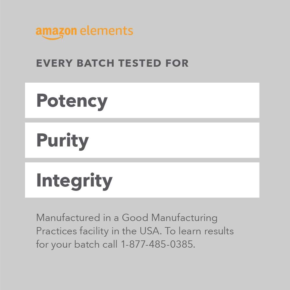Amazon Elements Iron 18mg, Supports Red Blood Cell Production, Vegan, 195 Capsules, 6 month supply (Packaging may vary)