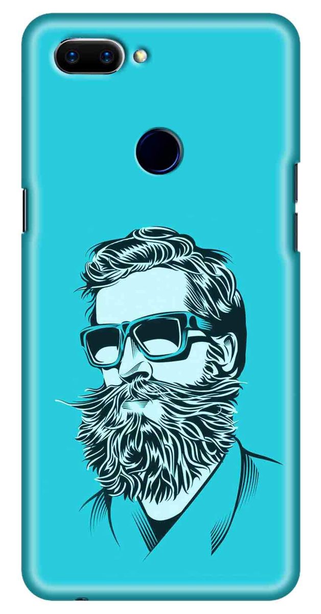 Amazon Brand - Solimo Designer Beard Man 3D Printed Hard Back Case Mobile Cover for RealMe 2 Pro