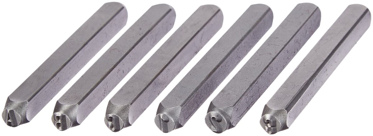 AmazonBasics Letter Punch Kit for Metal and Leather, AMZ1716