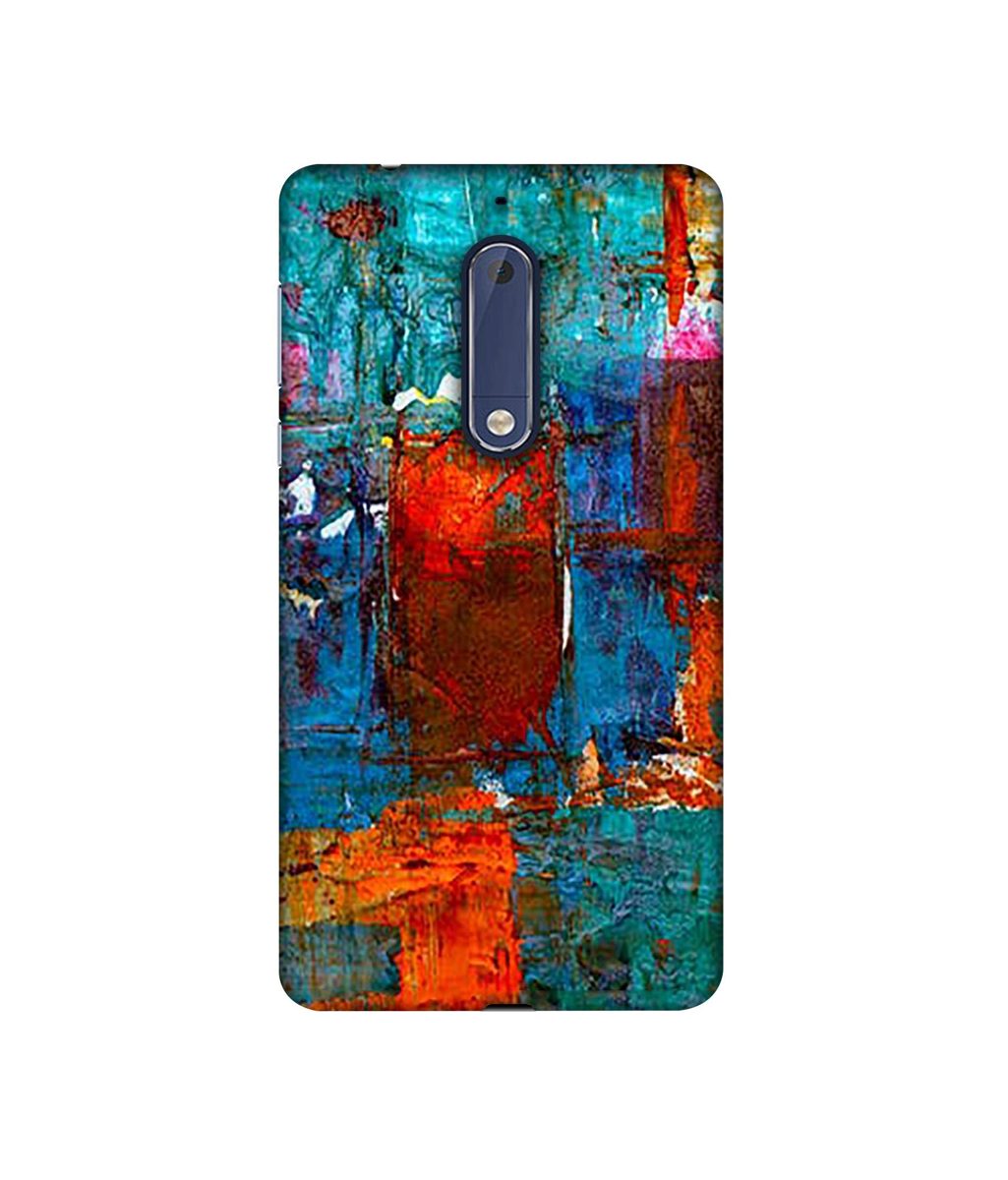 Amazon Brand - Solimo Designer Rectangle Color 3D Printed Hard Back Case Mobile Cover for Nokia 5