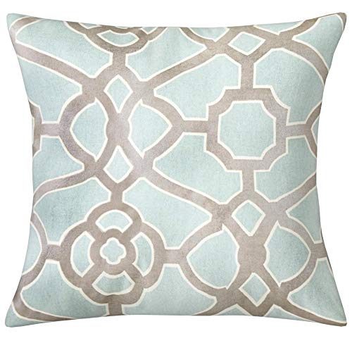 Ravenna Home Contemporary Geometric Pattern Throw Pillow