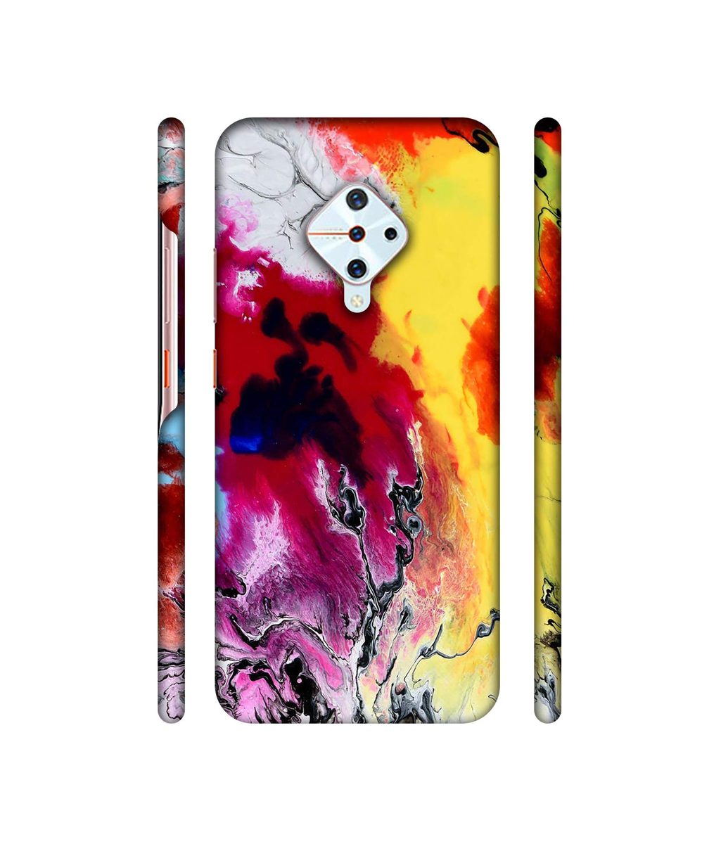 Amazon Brand - Solimo Designer Smash Color 3D Printed Hard Back Case Mobile Cover for Vivo S1 Pro