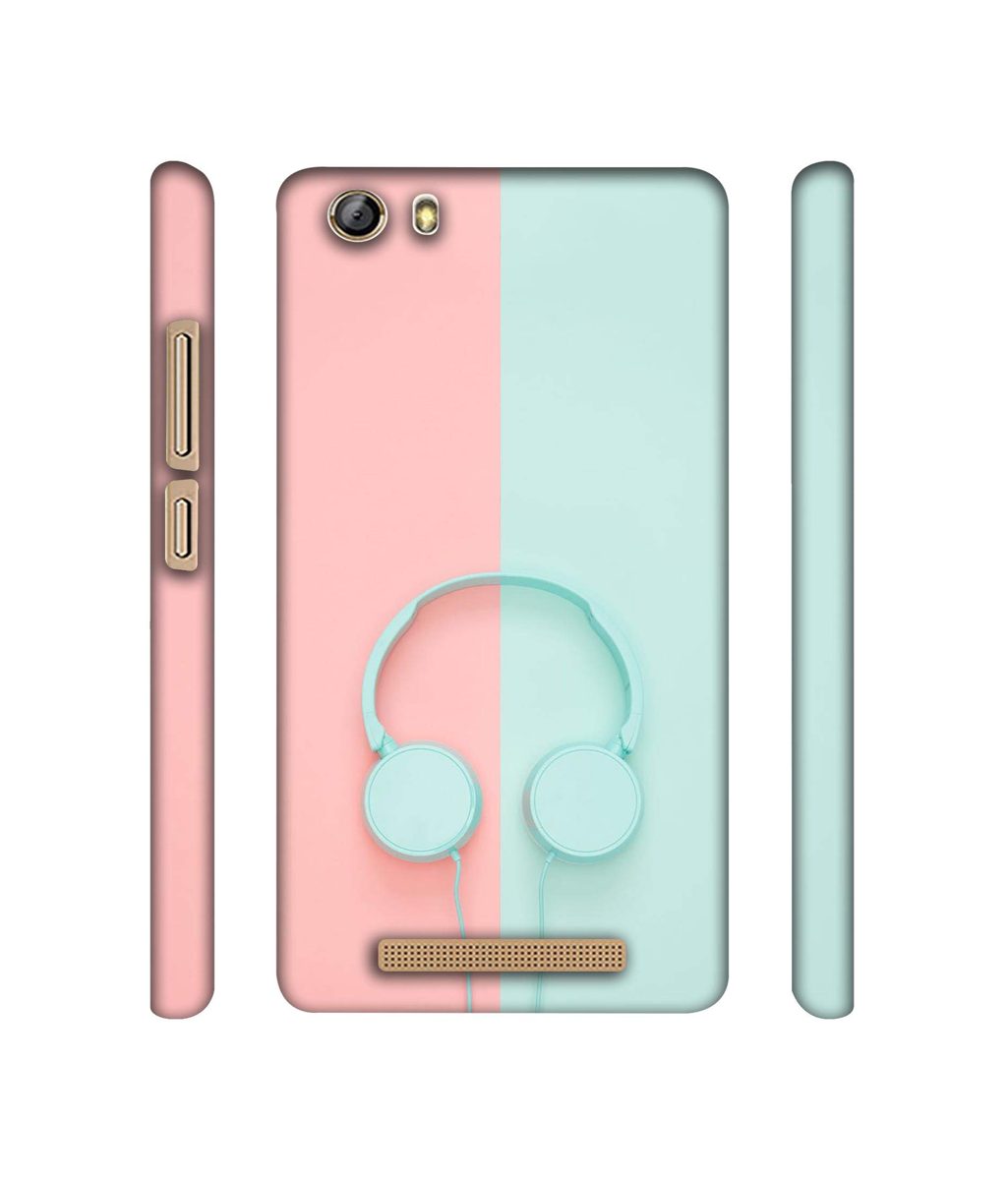 Amazon Brand - Solimo Designer Head Phone 3D Printed Hard Back Case Mobile Cover for Gionee Marathon M5 lite
