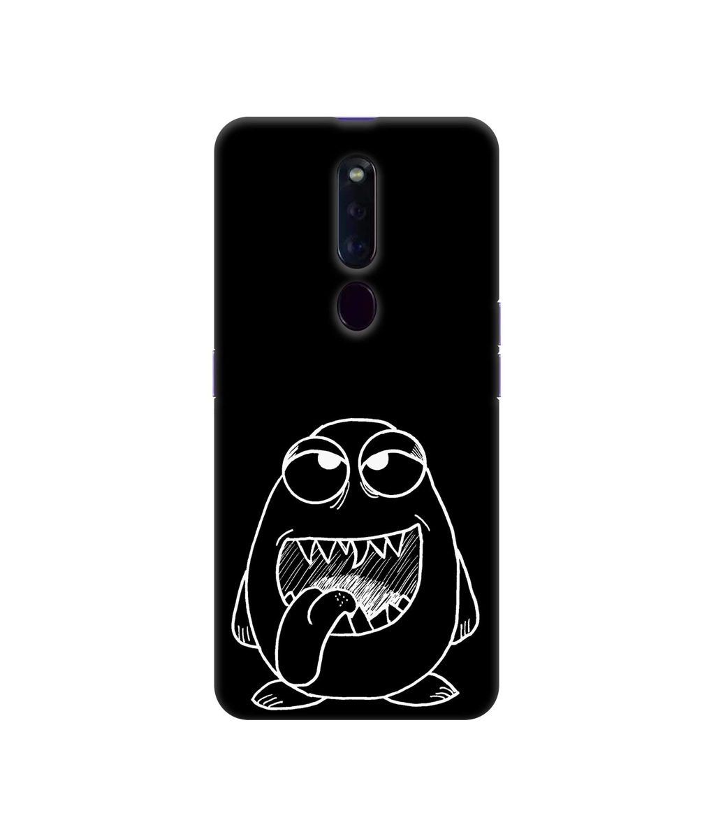 Amazon Brand - Solimo Designer Cartoon Pattern 3D Printed Hard Back Case Mobile Cover for Oppo F11 Pro
