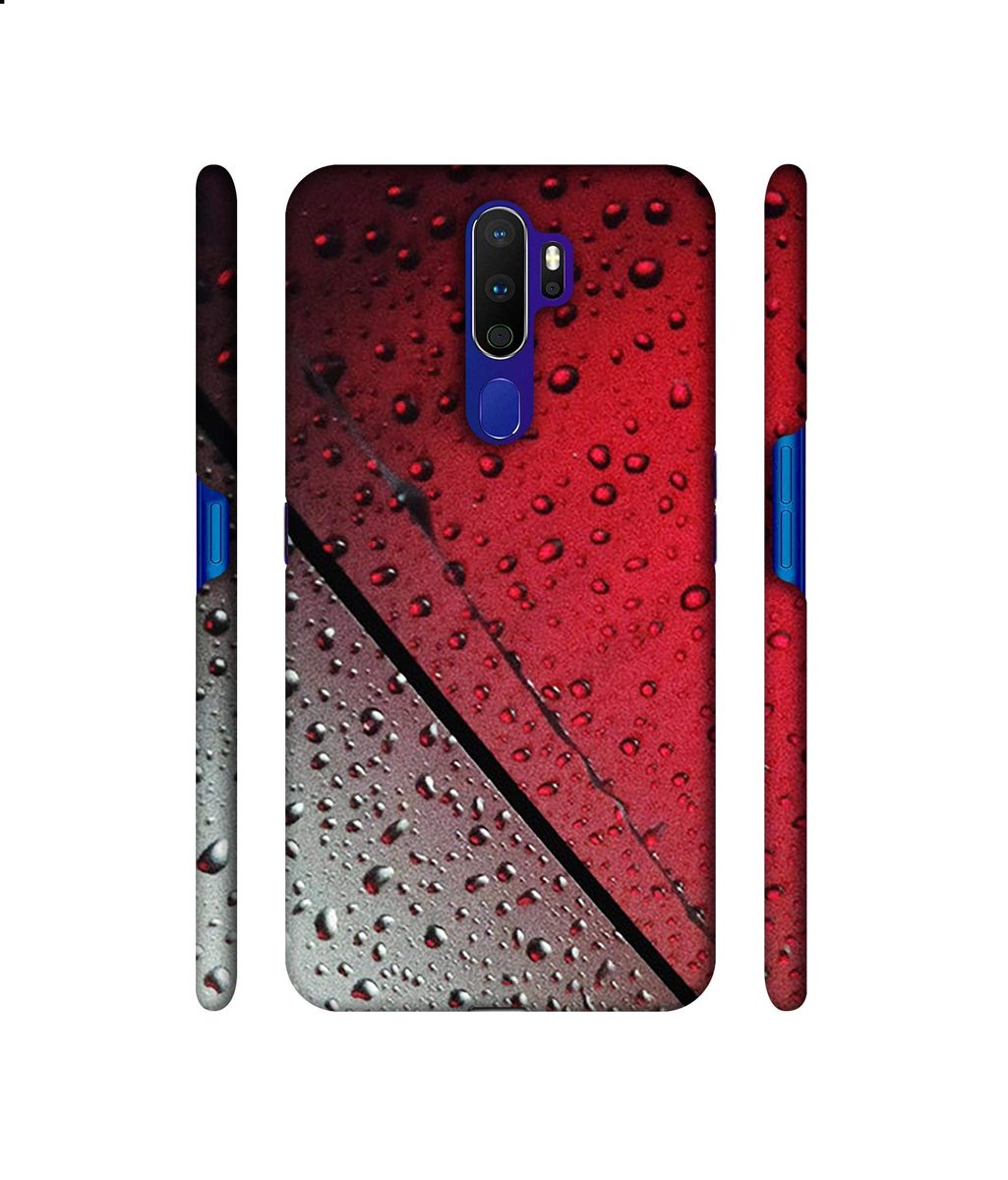 Amazon Brand - Solimo Designer Water Drop On Glass 3D Printed Hard Back Case Mobile Cover for Oppo A9 (2020)