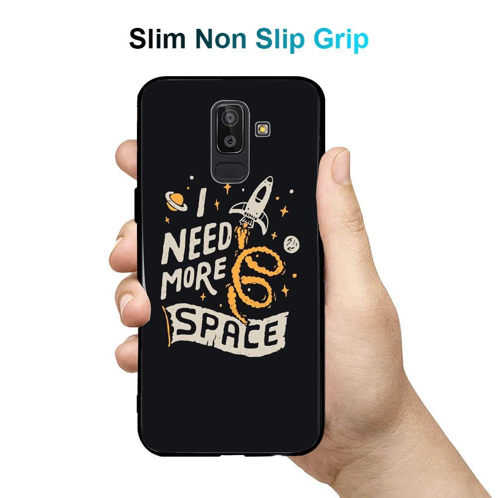 Amazon Brand - Solimo Designer Need More Space Printed Hard Back Case Mobile Cover forSamsung Galaxy J8 2018 / Samsung Galaxy On8 (D1236)