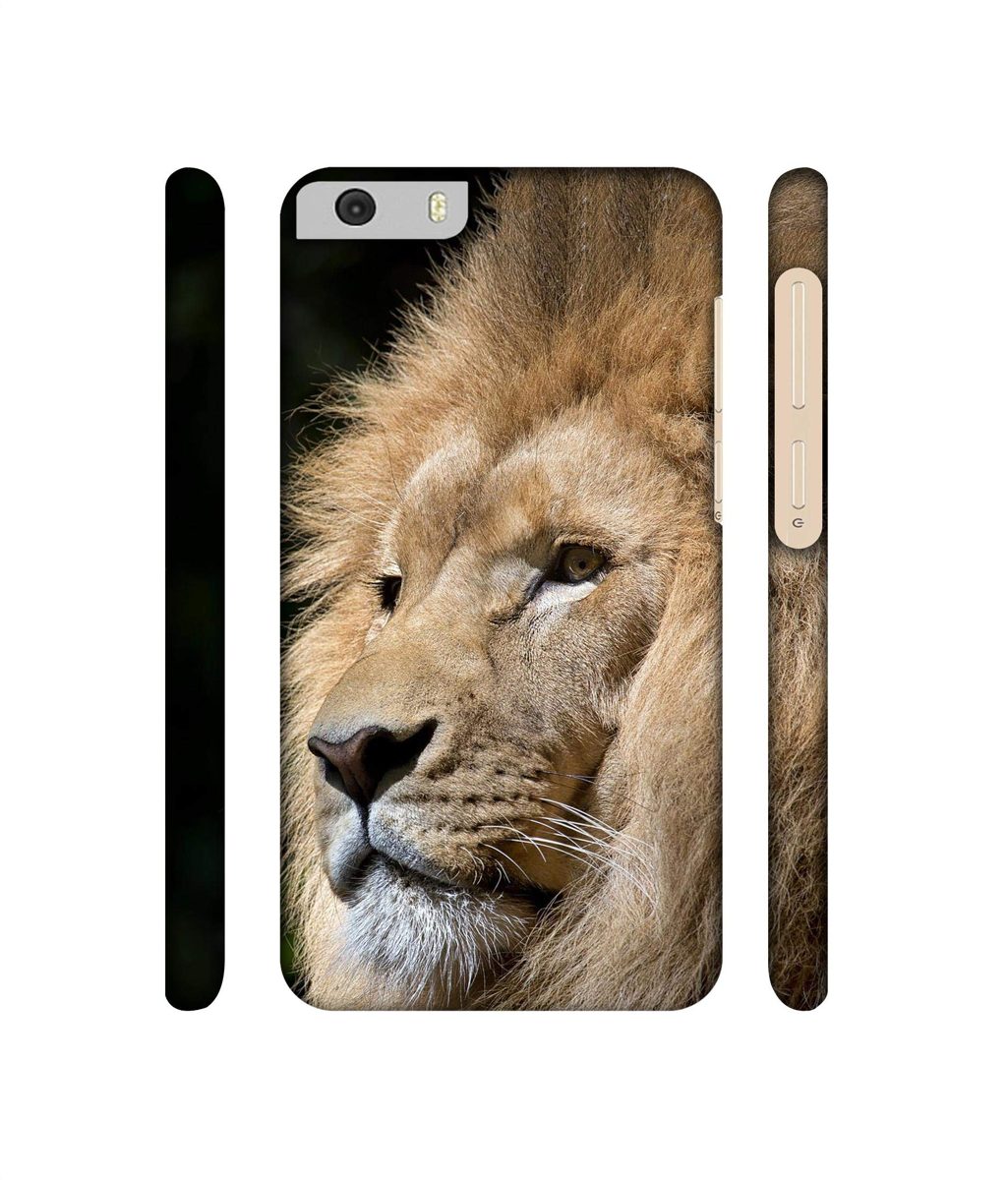 Amazon Brand - Solimo Designer Lion 3D Printed Hard Back Case Mobile Cover for Micromax Canvas Knight 2 E471
