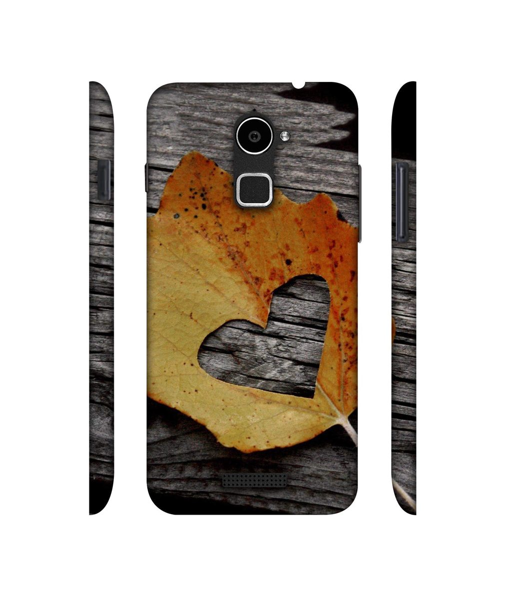 Amazon Brand - Solimo Designer Leaf with Heart Cut 3D Printed Hard Back Case Mobile Cover for Coolpad Note 3 Lite