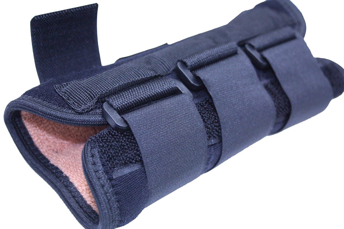 Amazon Brand - Solimo Copper Wrist Splint, Left Hand, One Size