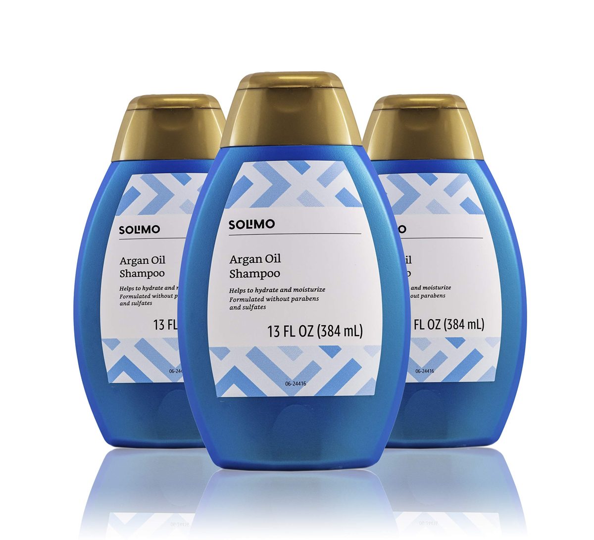 Solimo Argan Oil Conditioner, 13oz (Single) & Argan Oil Shampoo, 13oz (Pack of 3)
