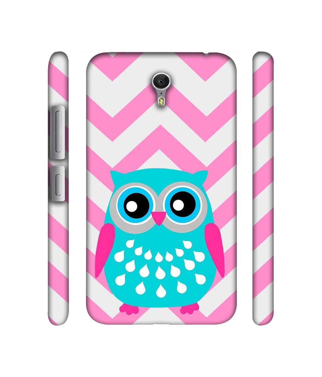 Amazon Brand - Solimo Designer Sky Blue Owl 3D Printed Hard Back Case Mobile Cover for Lenovo ZUK Z1