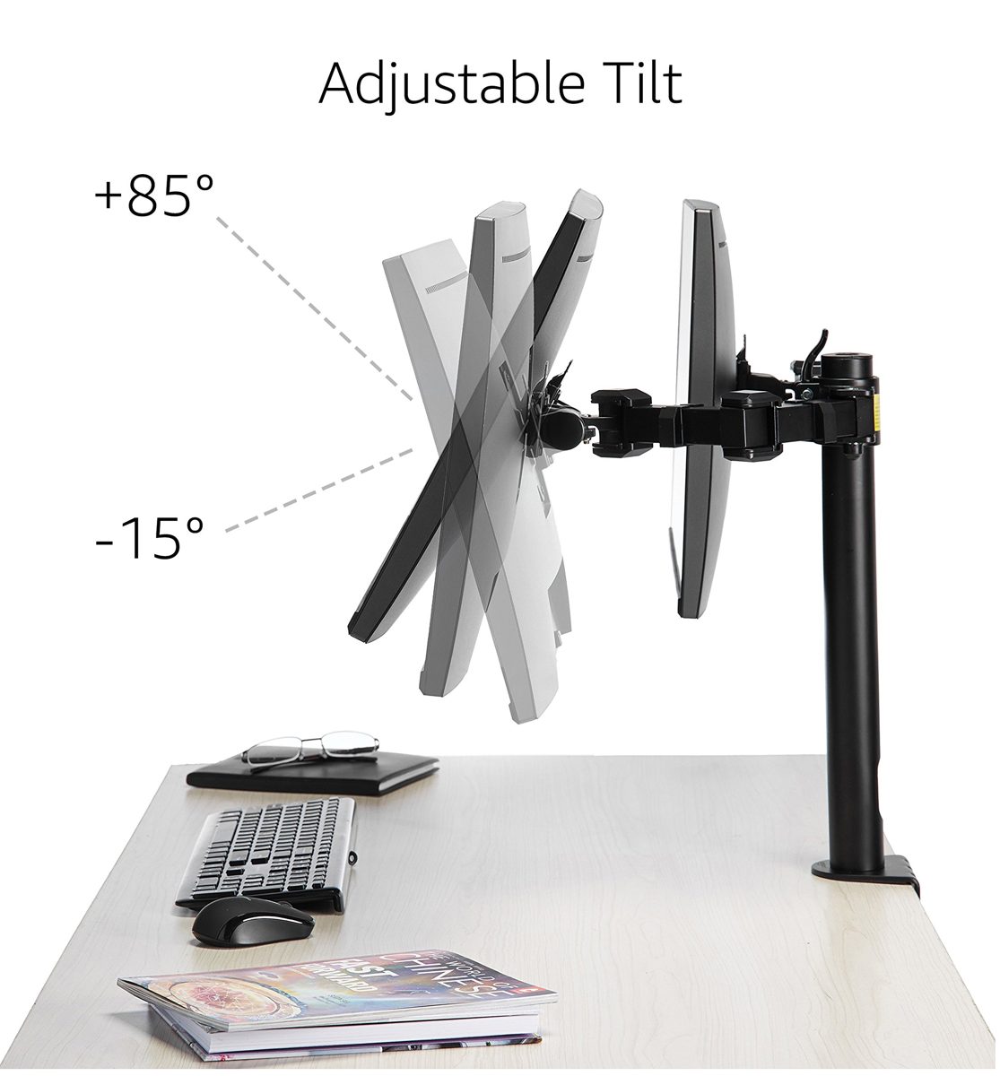 AmazonBasics Single Monitor Stand