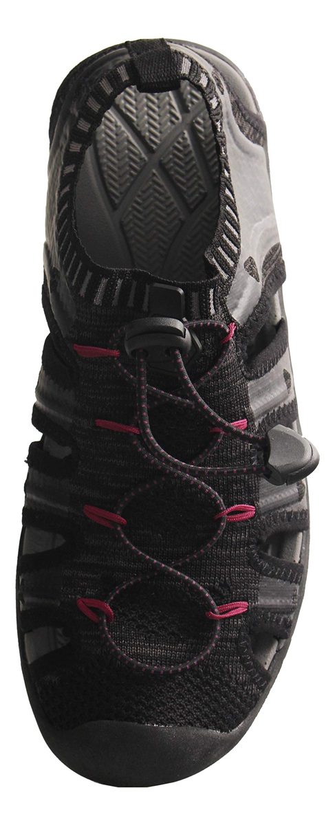 Amazon Essentials Women's Ivy Sandal, Black, 7 Medium US