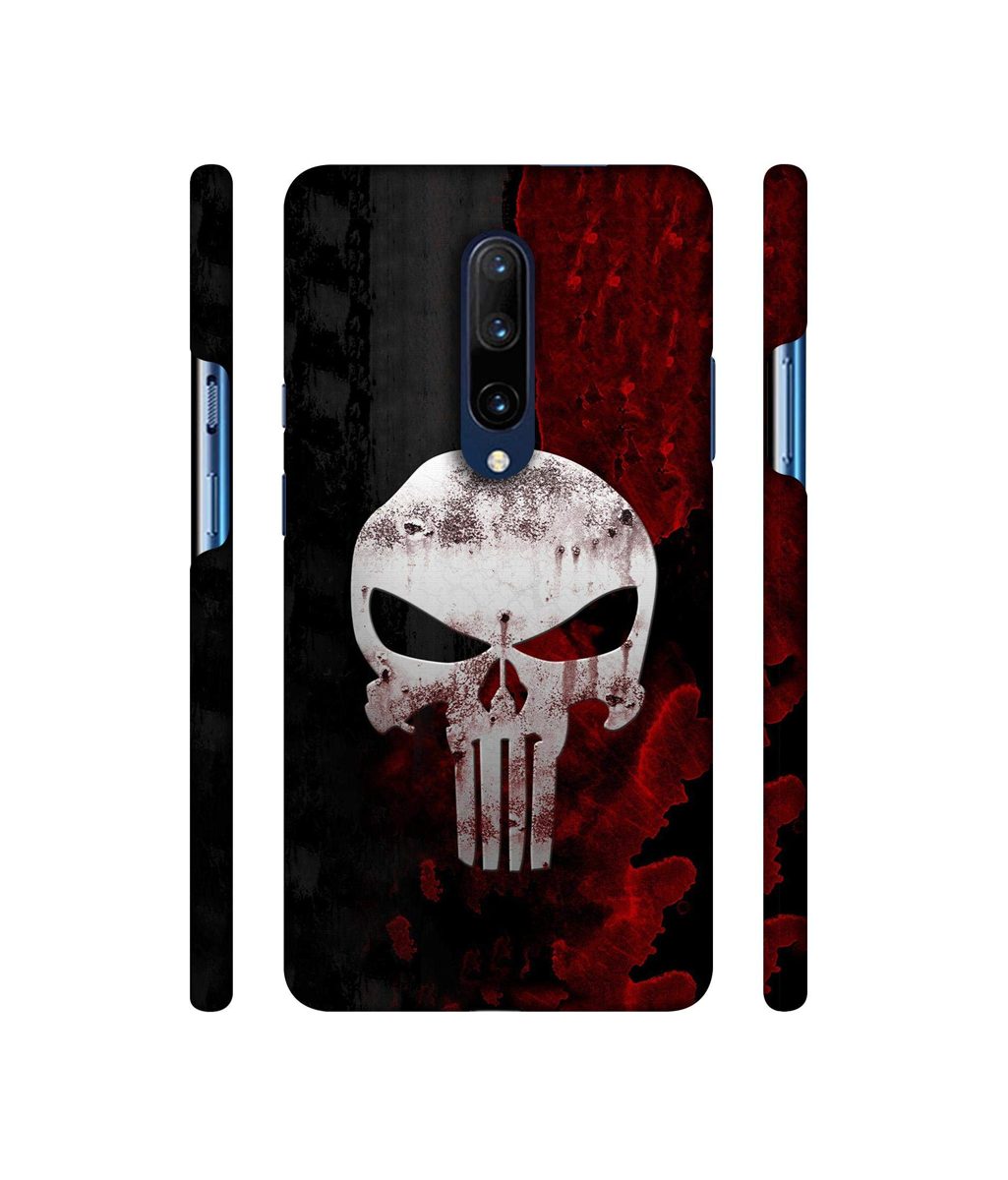 Amazon Brand - Solimo Designer Punisher Skull 3D Printed Hard Back Case Mobile Cover for OnePlus 7 Pro