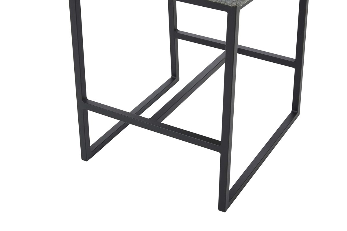 Amazon Brand – Rivet Decatur Modern Kitchen Counter-Height Stool, 37"H, Light Grey