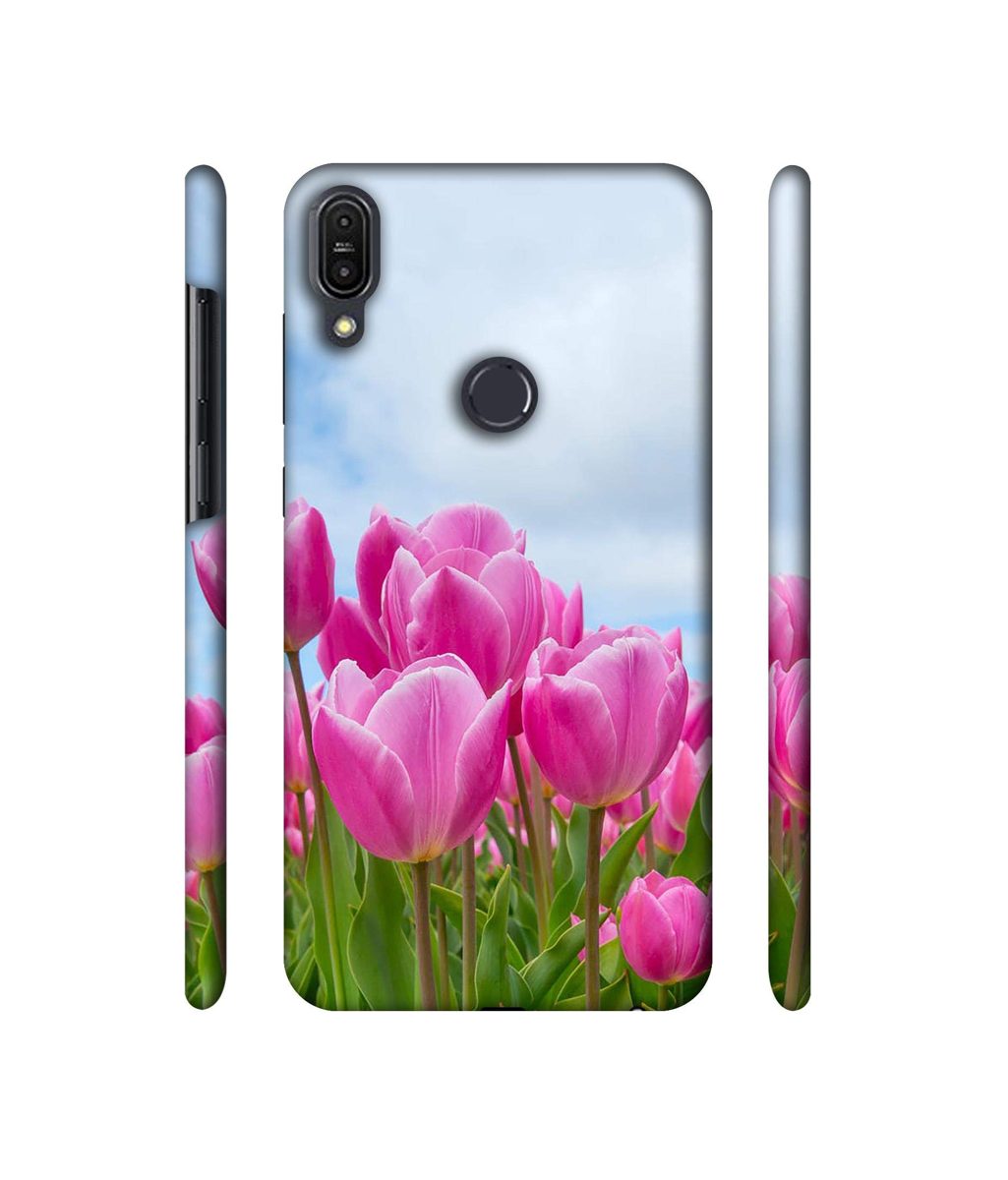 Amazon Brand - Solimo Designer Pink Lily 3D Printed Hard Back Case Mobile Cover for Asus Zenfone Max Pro M1 ZB601KL