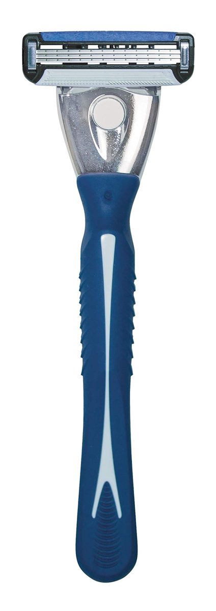 Amazon Brand - Solimo Male 3 blade razor with 20 cartridges