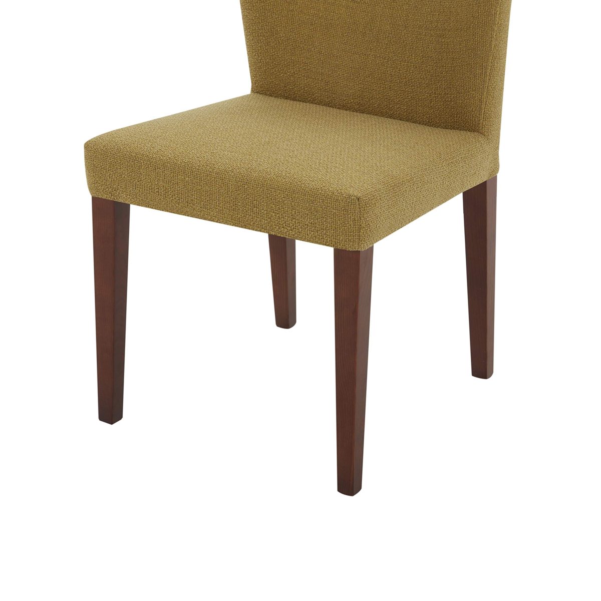 Amazon Brand – Rivet Eli Modern Curved-Back Dining Chair, Set of 2, 19.3"W, Lemongrass