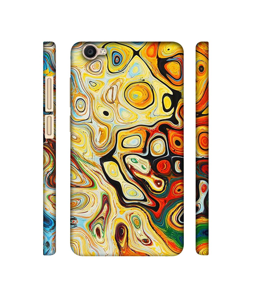 Amazon Brand - Solimo Designer Multicolor Smash Paint 3D Printed Hard Back Case Mobile Cover for Vivo Y55L