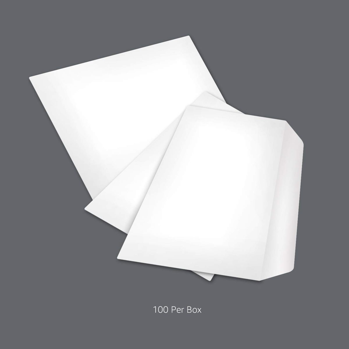 AmazonBasics #6 3/4 Security-Tinted Envelope, Peel & Seal 100-Pack