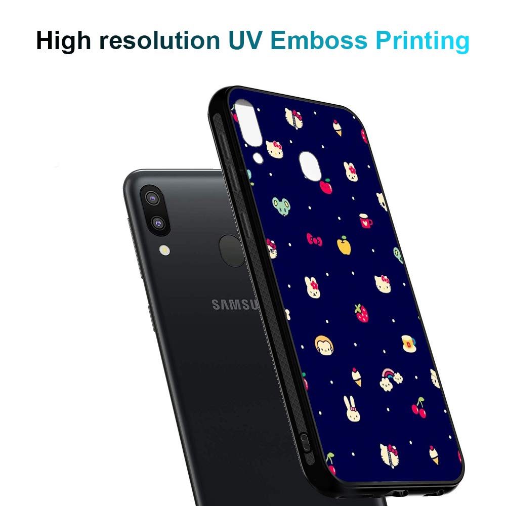 Amazon Brand - Solimo Designer Kitty Printed Hard Back Case Mobile Cover for Samsung Galaxy M20 (D1215)