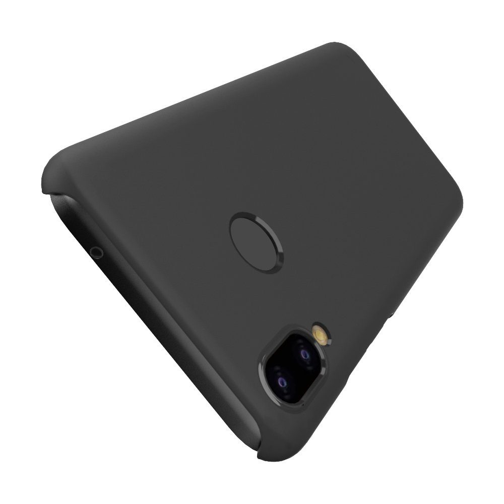 Amazon Brand - Solimo Mobile Cover (Hard Back & Slim) for Huawei Nova 3 (Black)