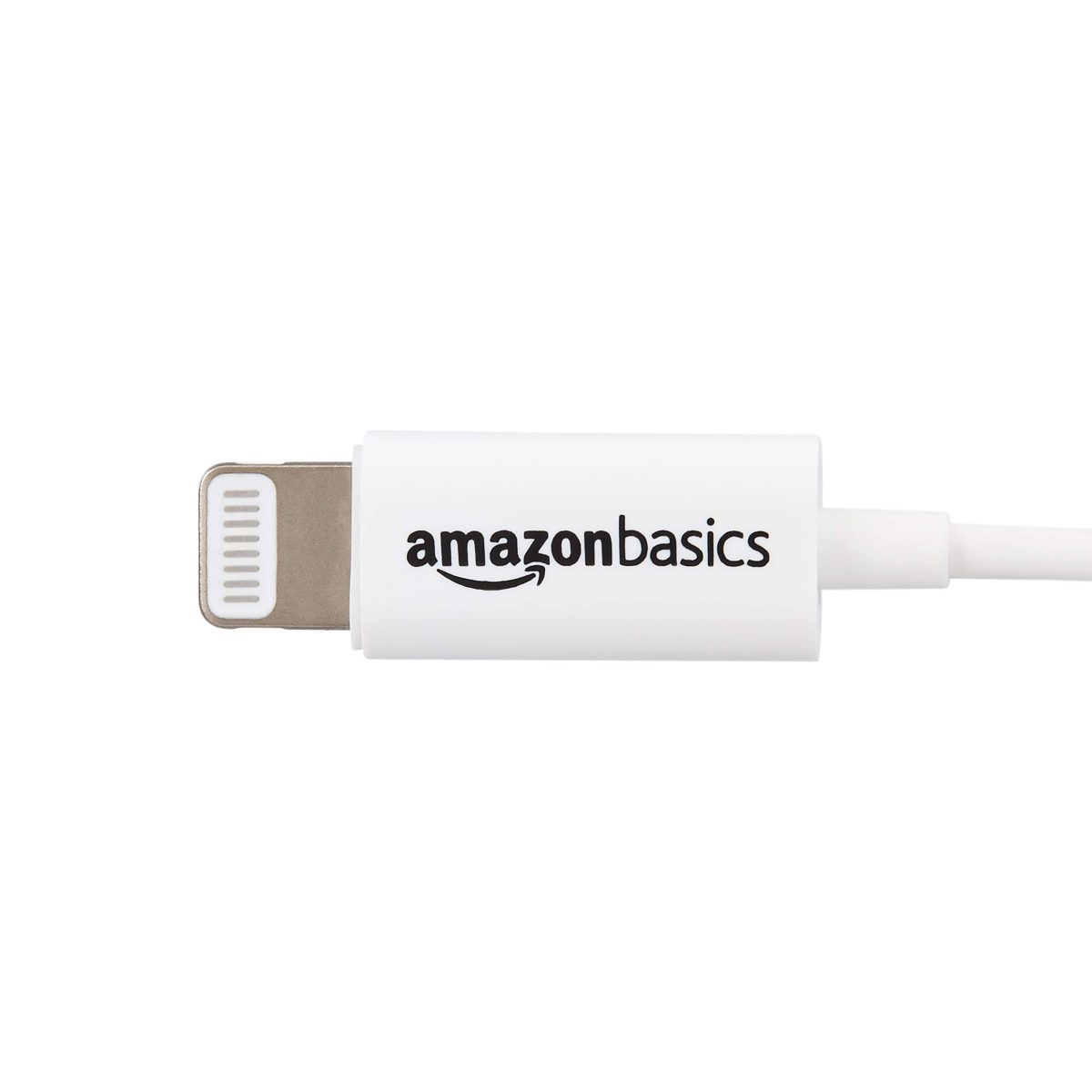 AmazonBasics Earphones with Lightning Connector, Apple MFi Certified,White (Renewed)