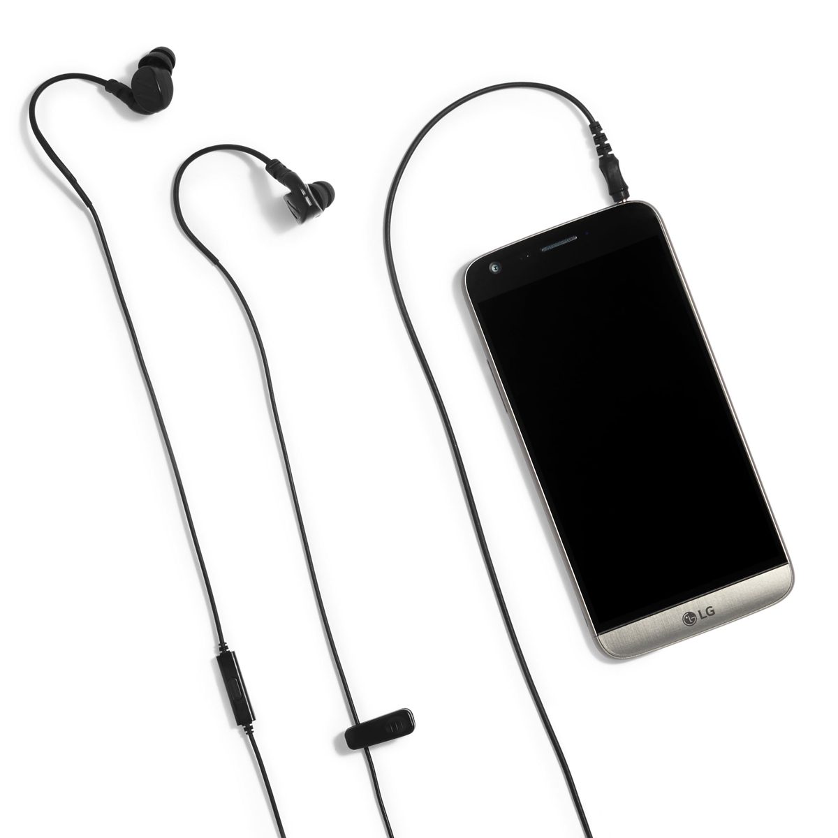 AmazonBasics in-Ear Sports Headphones with Universal Microphone