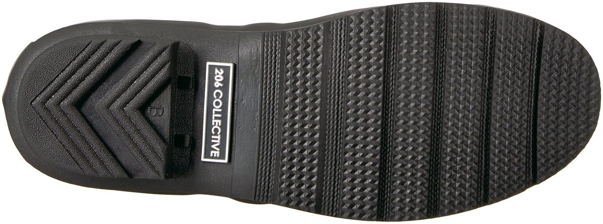 Amazon Brand - 206 Collective Women's Linden Mid Rain Boot, Black, 8 B US