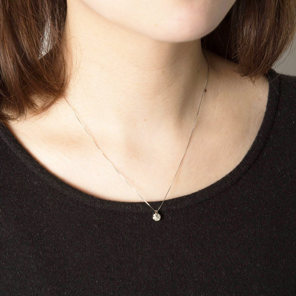 AJC Collection 0442-8305-0017-0000 Diamond Platinum 900 Necklace