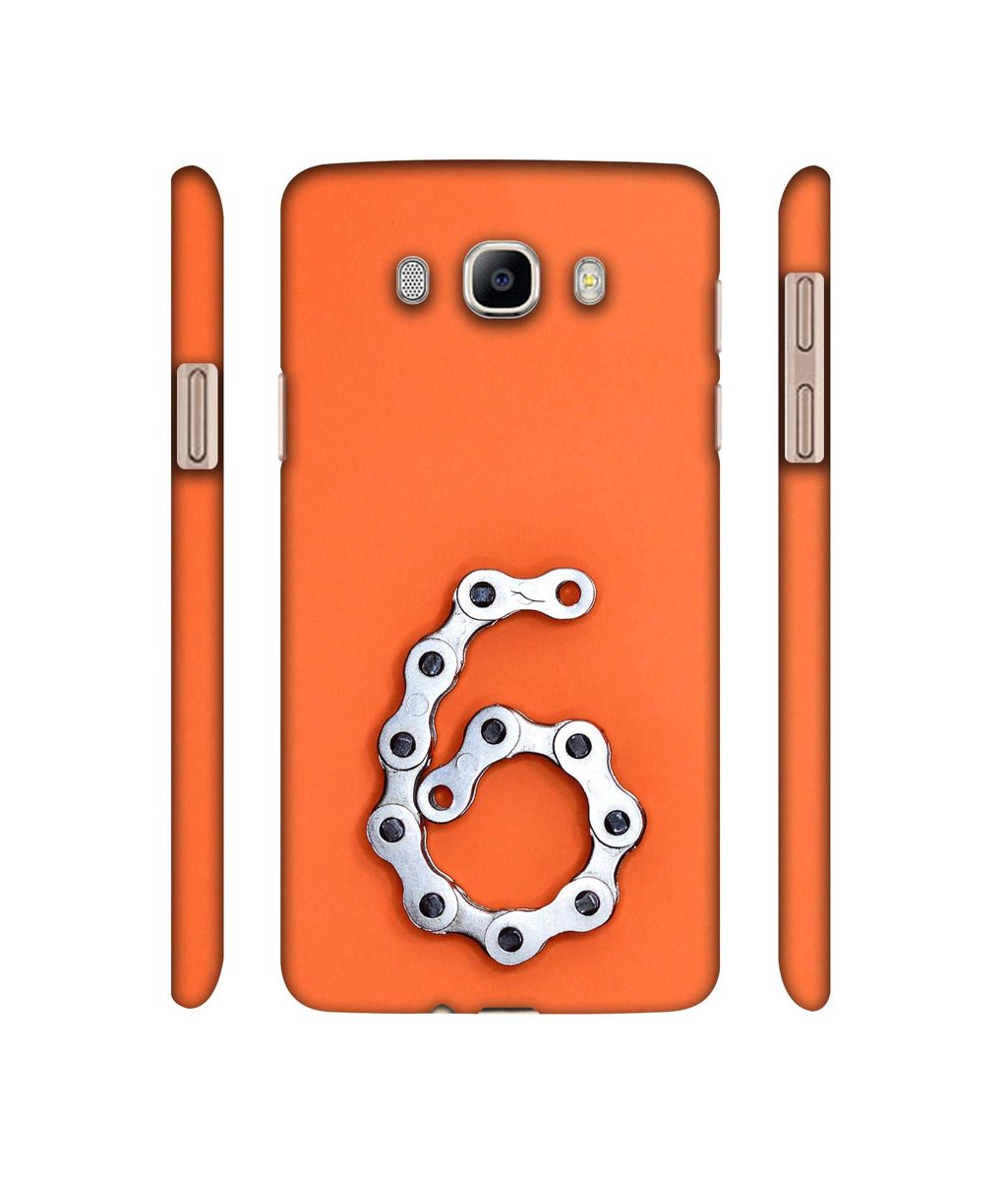 Amazon Brand - Solimo Designer Number Six 3D Printed Hard Back Case Mobile Cover for Samsung Galaxy J7 (2016)