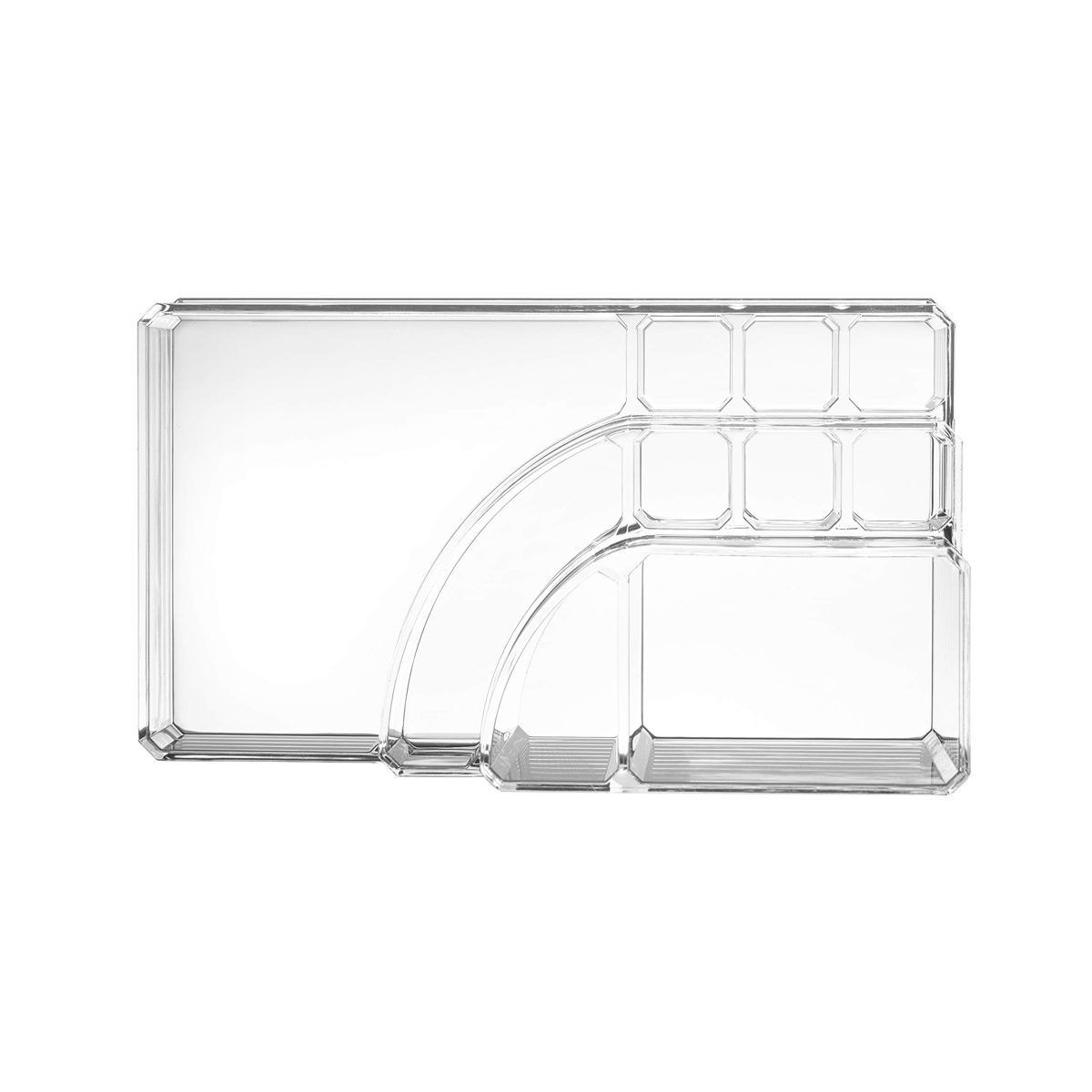 AmazonBasics Acrylic Cosmetic Makeup Organizer Storage for Brushes