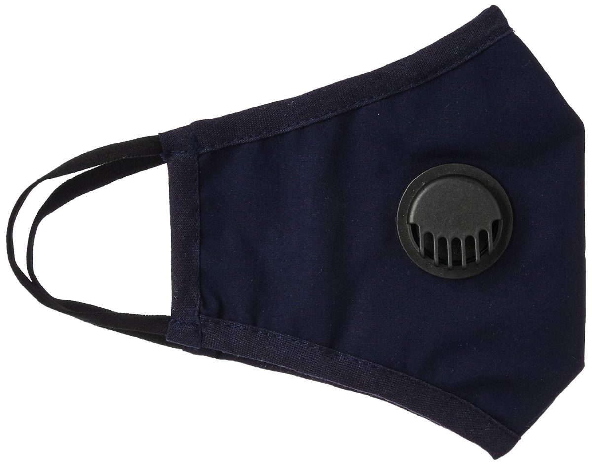 Amazon Brand - Solimo Reusable N99 Anti-Pollution Mask with 2 Filters, Large