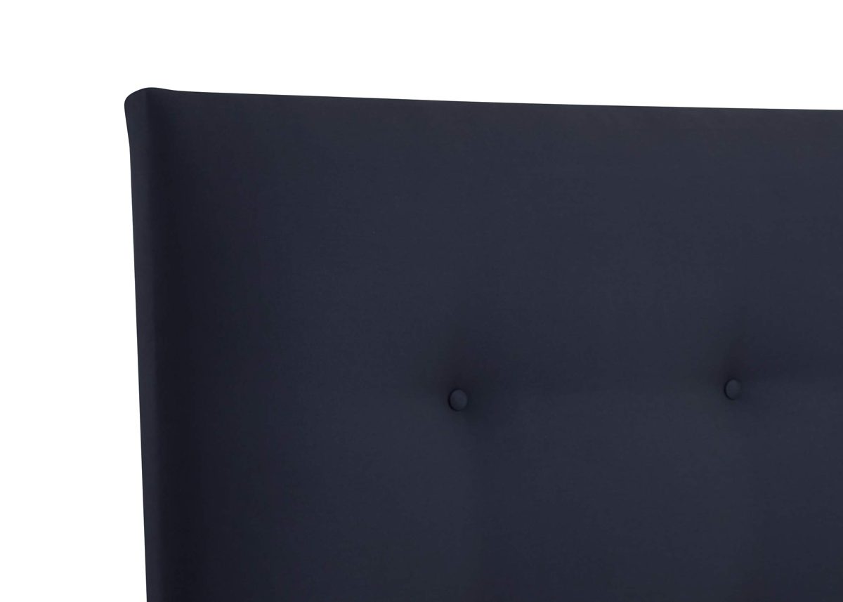 Stone & Beam Canton Queen Button-Tufted Headboard, 64"W, Indigo