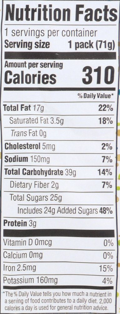 365 Everyday Value, Two-bite Chocolate Brownies Snack Pack, 2.5 oz