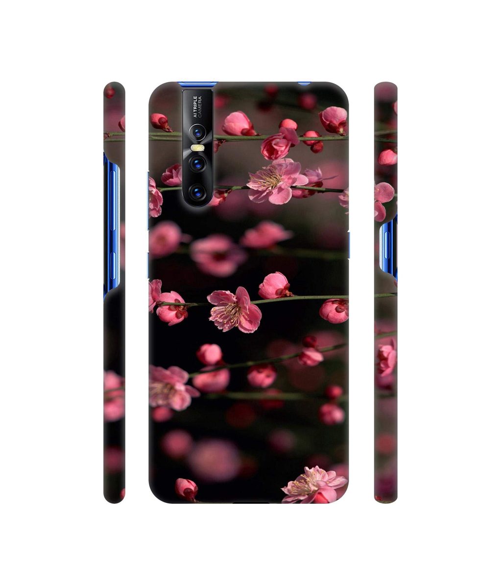 Amazon Brand - Solimo Designer Pink Flowers 3D Printed Hard Back Case Mobile Cover for Vivo V15 Pro