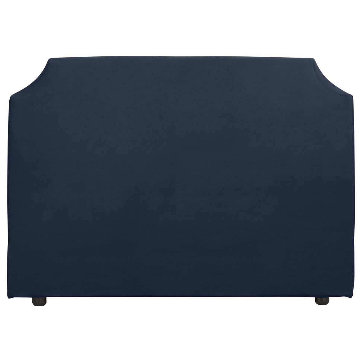 Amazon Brand – Stone & Beam Bridgewater Scalloped King Headboard, 88"W, Spinnsol Indigo