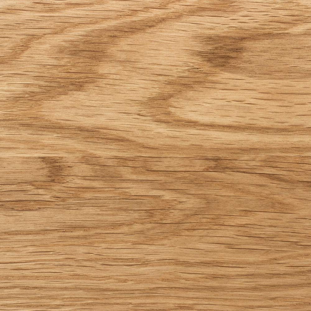 Amazon Brand - Alkove Hayes Solid Wood Dining Table with Stainless Steel Base, Seats 6, 180 x 90 x 75cm, Wild Oak/Stainless Steel