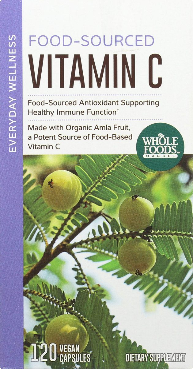 Whole Foods Market, Food-Sourced Vitamin C, 120 ct
