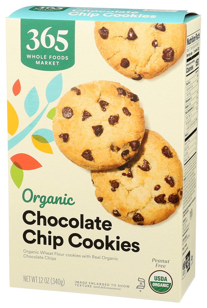365 Everyday Value, Organic Chocolate Chip Cookies, 12 oz