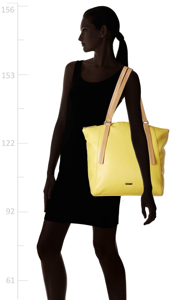 Amazon Brand - Eden & Ivy Aw-19 Women's Tote bag (Mustard)