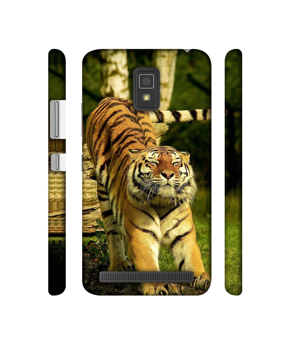 Amazon Brand - Solimo Designer Tiger 3D Printed Hard Back Case Mobile Cover for Lenovo A6600