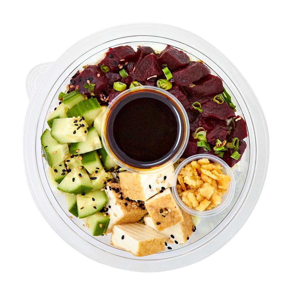 Amazon Kitchen, Beet Poke & Tofu Power Bowl, 14.7 oz