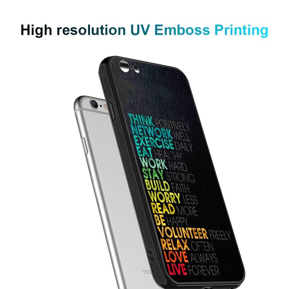 Amazon Brand - Solimo Designer Well Thought Printed Hard Back Case Mobile Cover forApple iPhone 6S Plus & 6 Plus (D1190)
